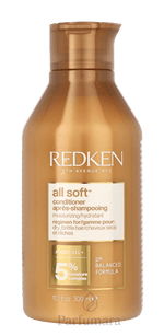 Redken All Soft Conditioner Moisturizig/ Hydratant Dry Brittle Hair 300 ml