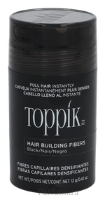 Toppik Hair Building Fibers - Black 12 g