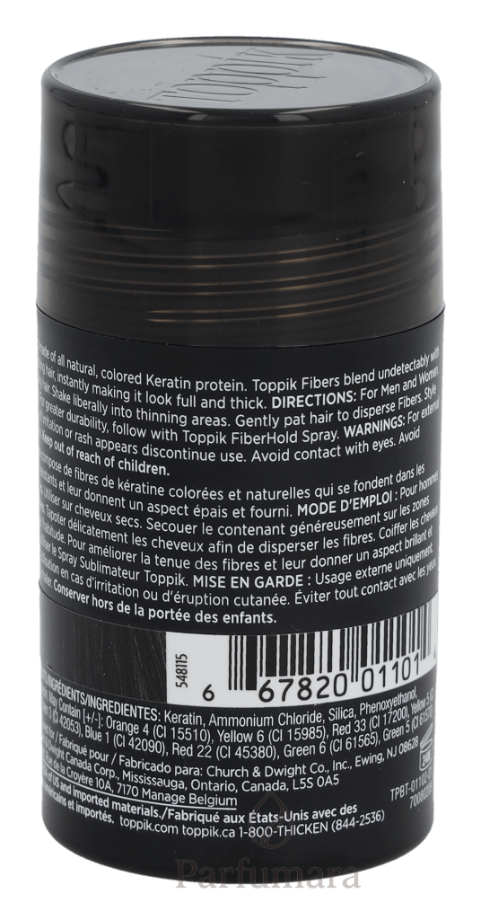 Toppik Hair Building Fibers - Black 12 g