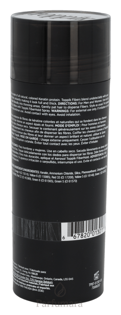 Toppik Hair Building Fibers - Black 12 g
