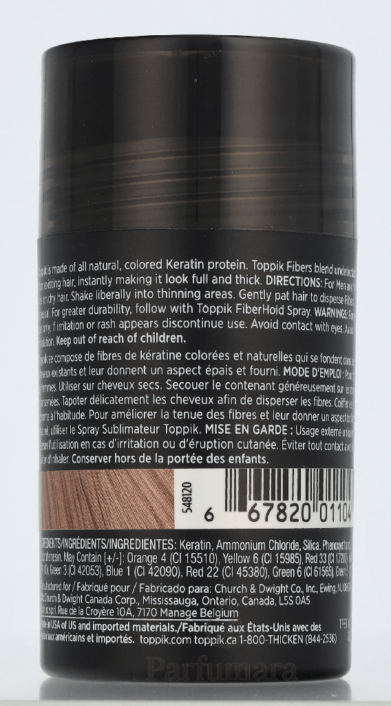 Toppik Hair Building Fibers - Light Brown 12 g