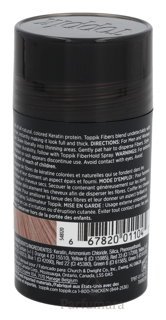 Toppik Hair Building Fibers - Light Brown 12 g