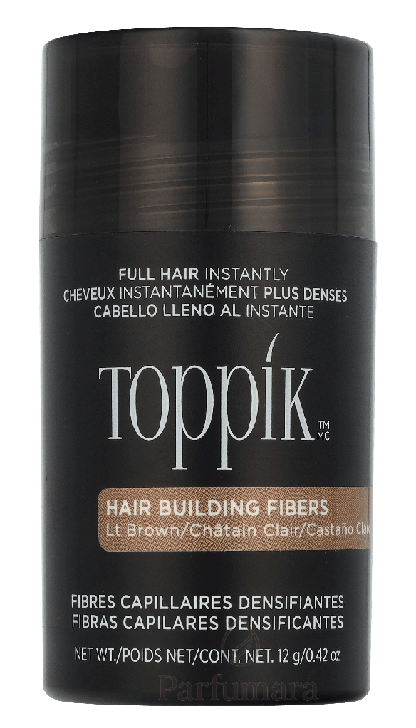 Toppik Hair Building Fibers - Light Brown 12 g