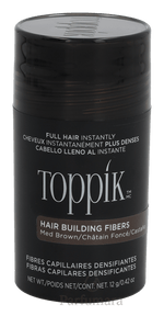 Toppik Hair Building Fibers - Medium Brown 12 g