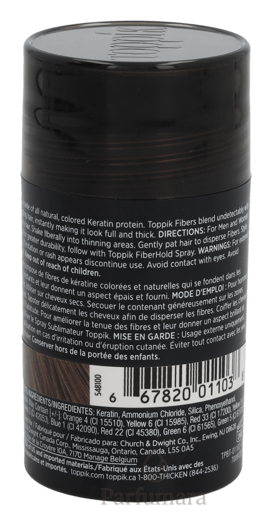 Toppik Hair Building Fibers - Medium Brown 12 g
