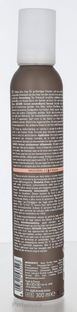 Wella EIMI - Extra - Volume Mousse Strong Hold 500 ml