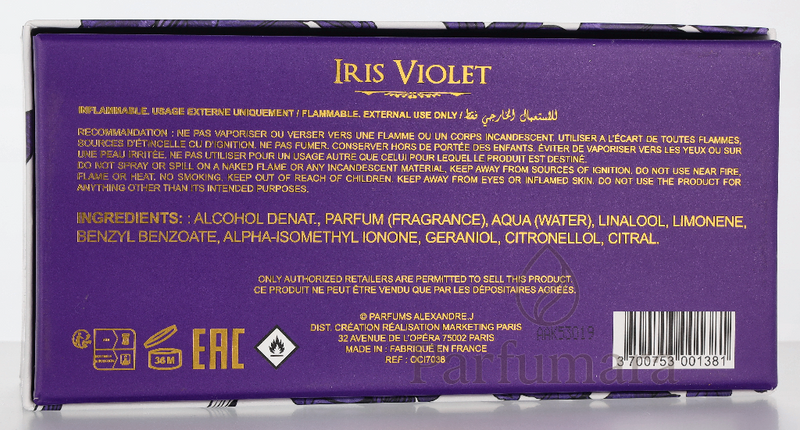 Alexandre.J The Collector Iris Violet Eau de Parfum 100 ml