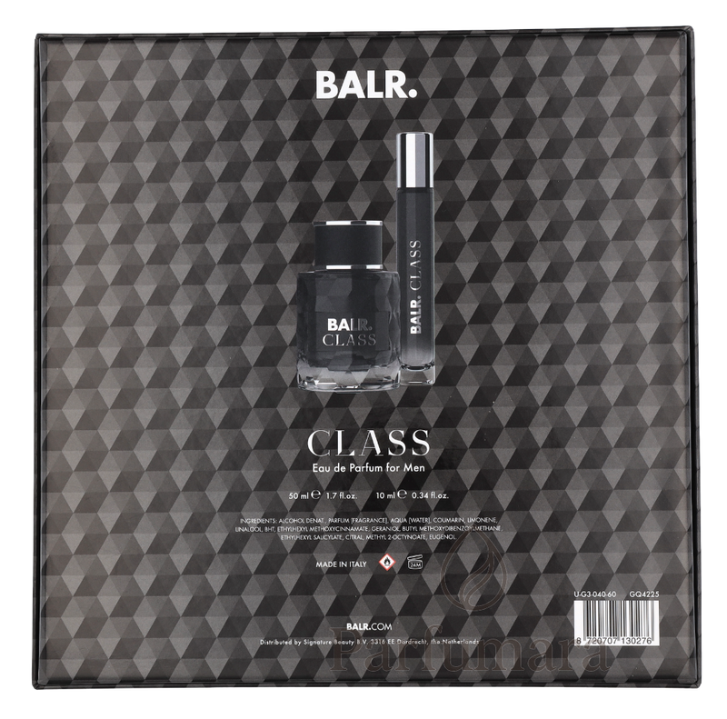 BALR. CLASS FOR MEN Geschenkset Eau de Parfum 50ml/Travel Spray 10ml 60 ml