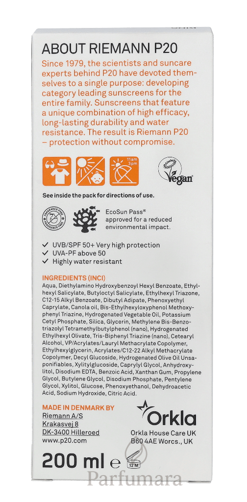P20 Kids Lotion SPF50+ 200 ml